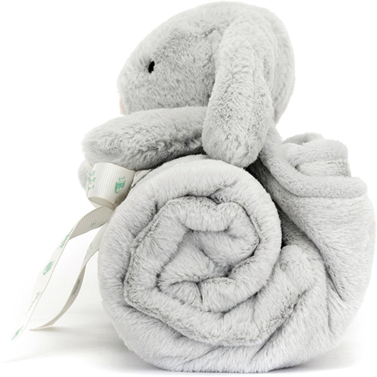 Jellycat Bashful Sølv Bunny Blankie