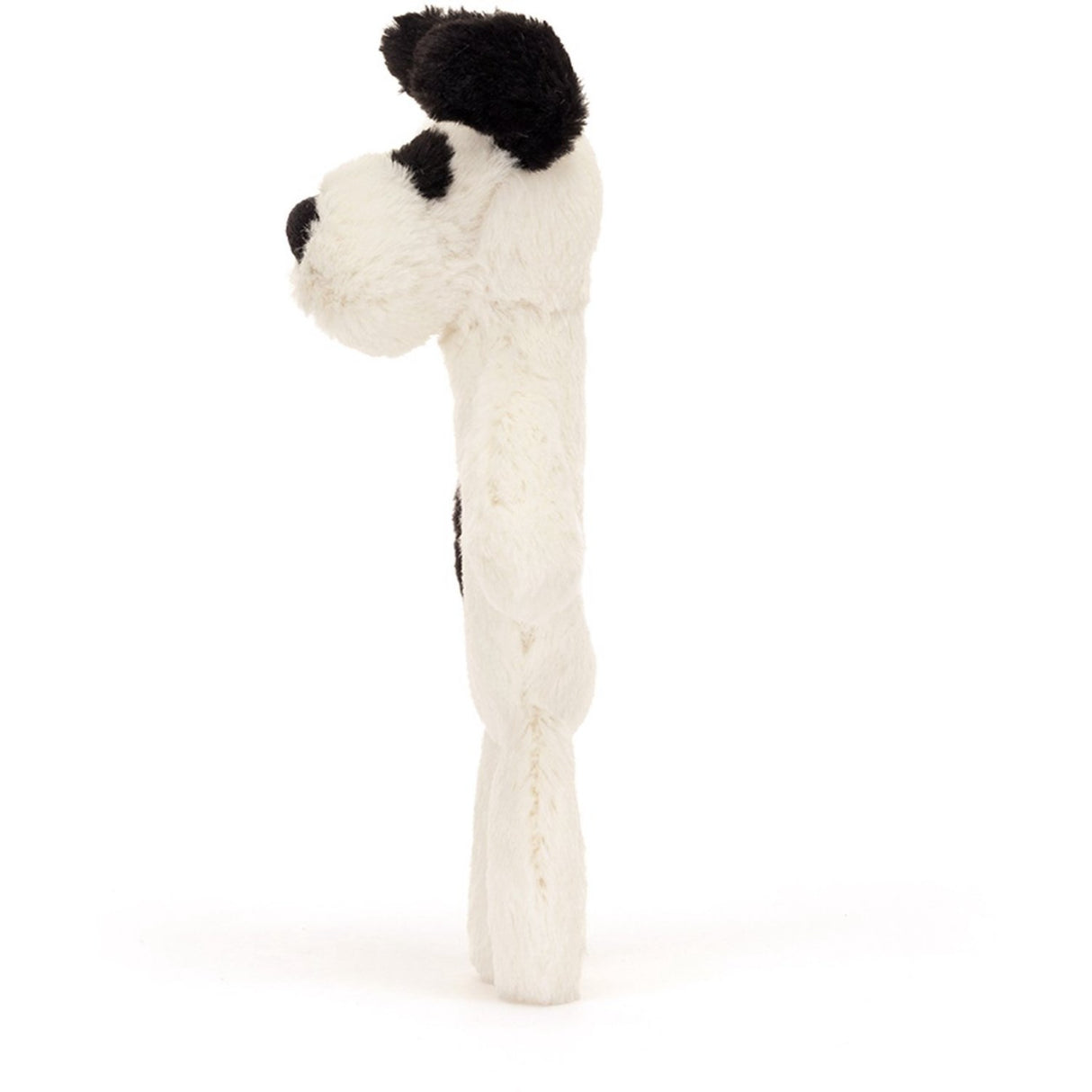 Jellycat Bashful Black & Cream Valp Ring Rattle