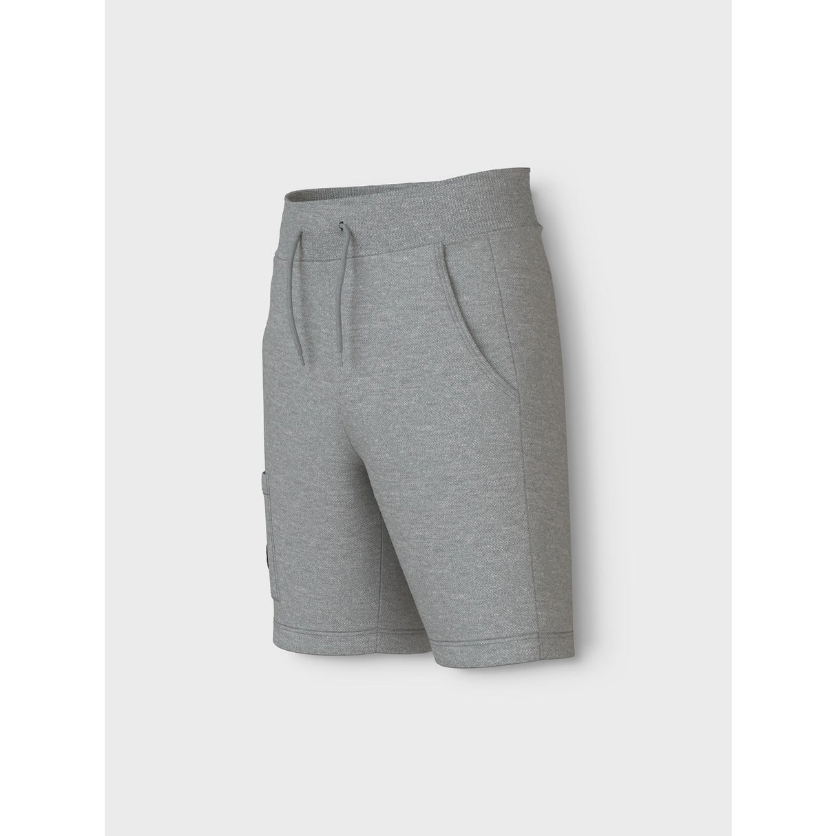 Name It Grey Melange Vivasse Lang Sweat Shorts