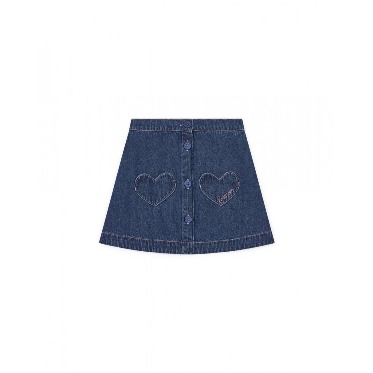 BONTON Chambray Foncé India Skjørt