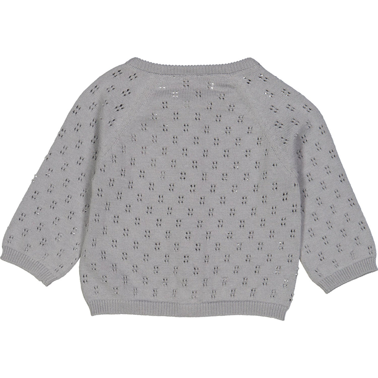 Müsli Jasmin Blue Strikk Pointelle Cardigan