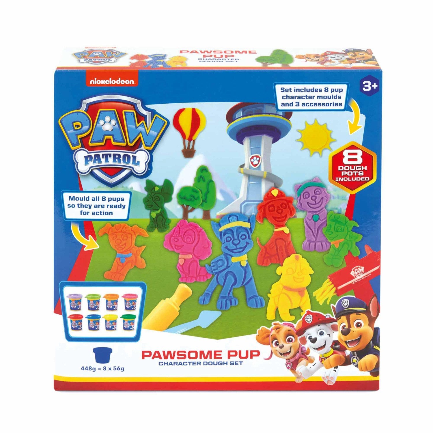 Paw Patrol Pawsome Pup Character Modellering Voks Playset 4