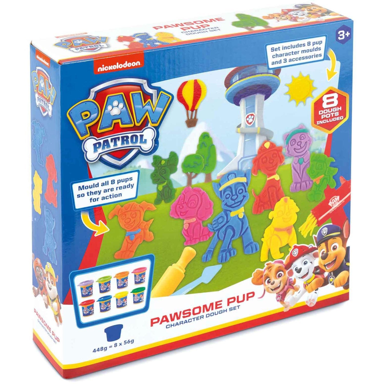 Paw Patrol Pawsome Pup Character Modellering Voks Playset 5