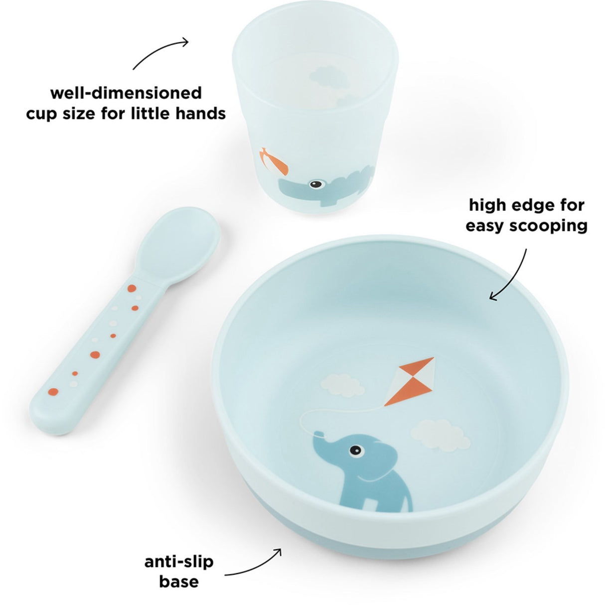 DonebyDeer Foodie Første Spisestue Sett Playground Blå