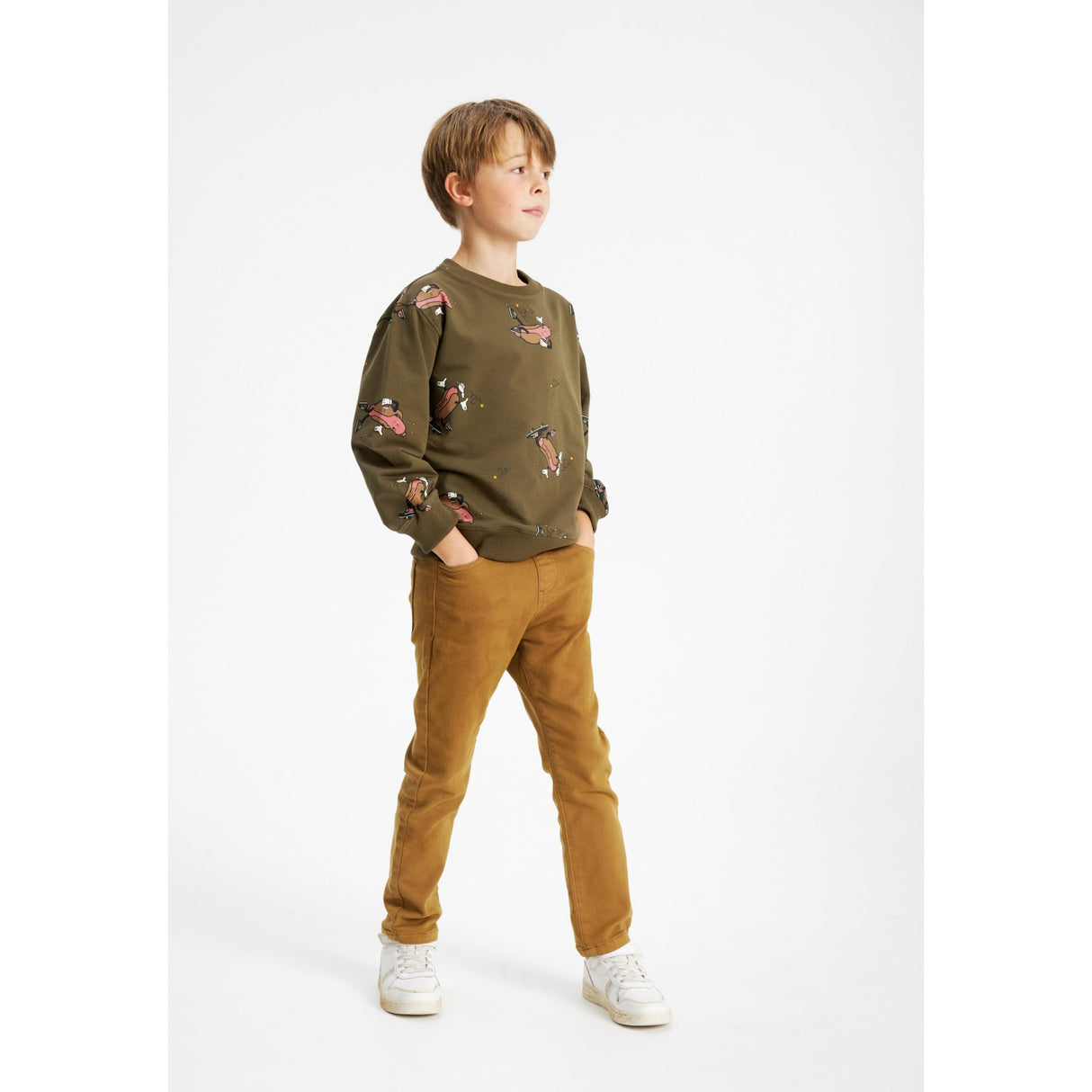 The New Ivy Green Hot Dog AOP Lexington OS Collegegenser