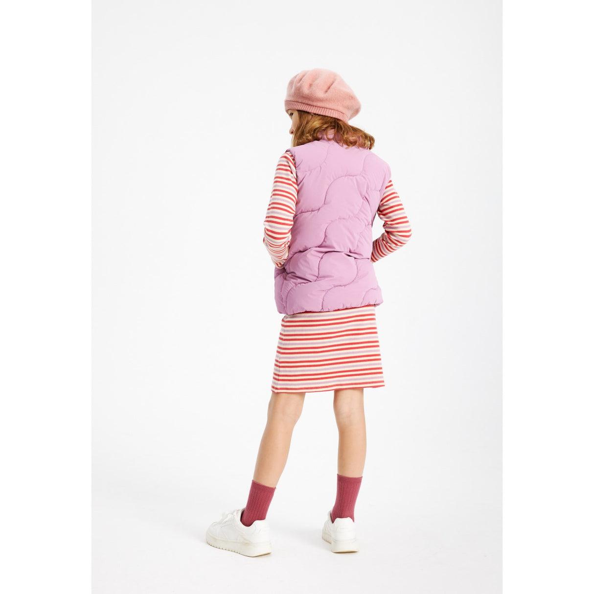 The New Chrysanthemum Lena Rib Ribbe kjole