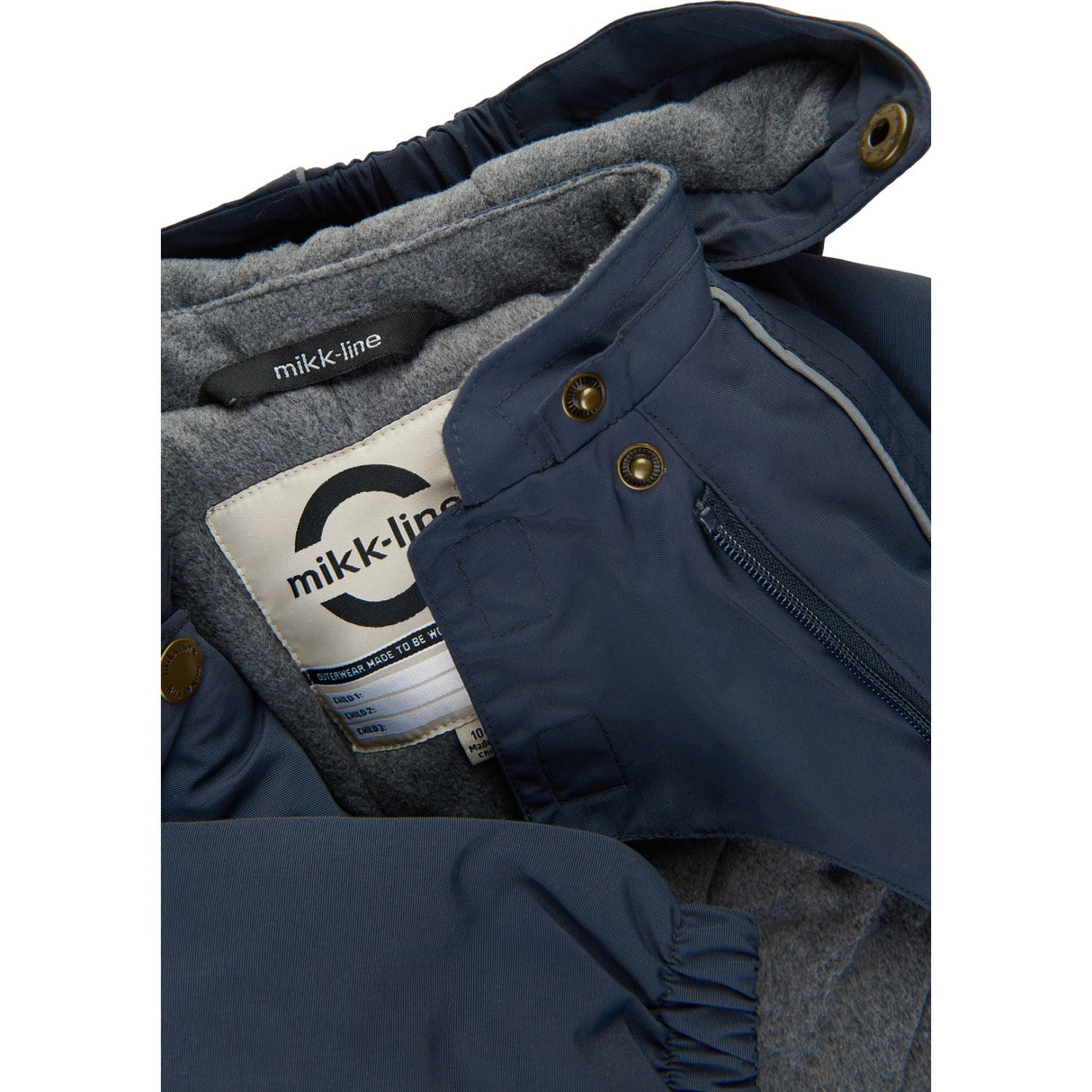 Mikk-Line Blue Nights Nylon Dress Solid