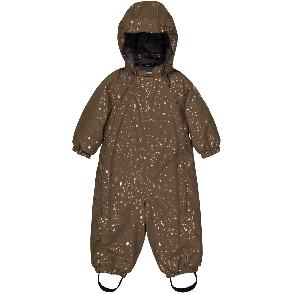 Mikk-Line Chocolate Chip Polyester Dress Glitter