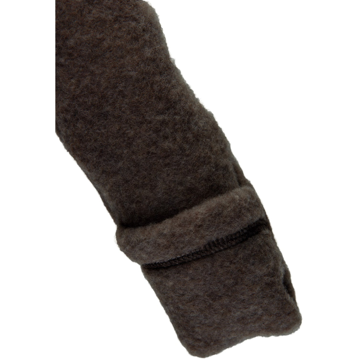 Mikk-Line Dark Brown Melange ulljakke