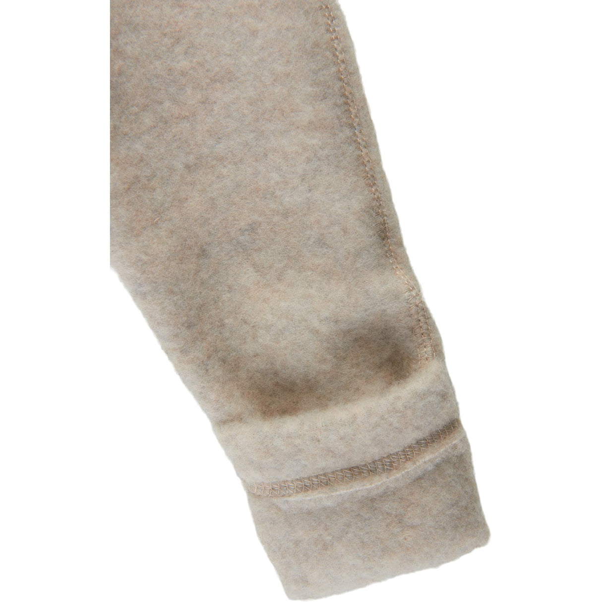 Mikk-Line Melange Offwhite Ull Baby Jakke