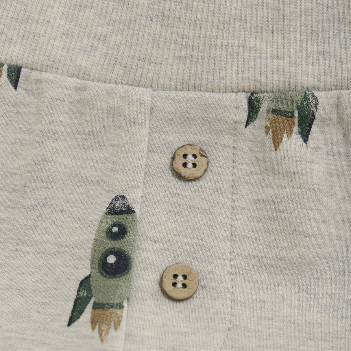 Minymo Grey Melange Sweatpants AOP