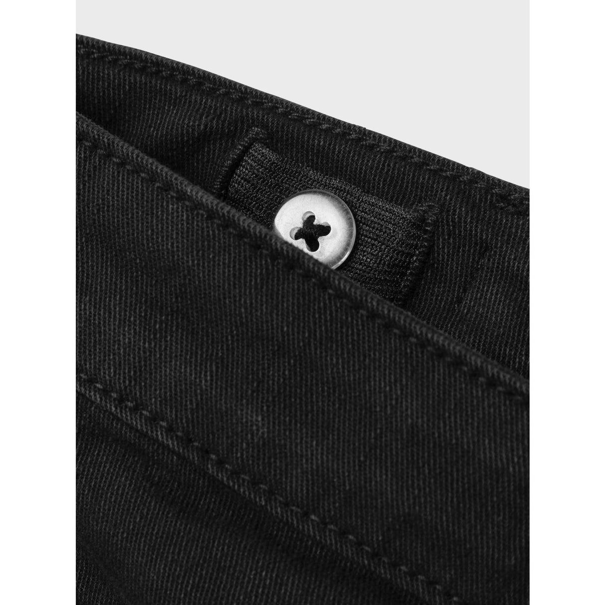 Name It Black Rose Wide Twill Bukser Noos