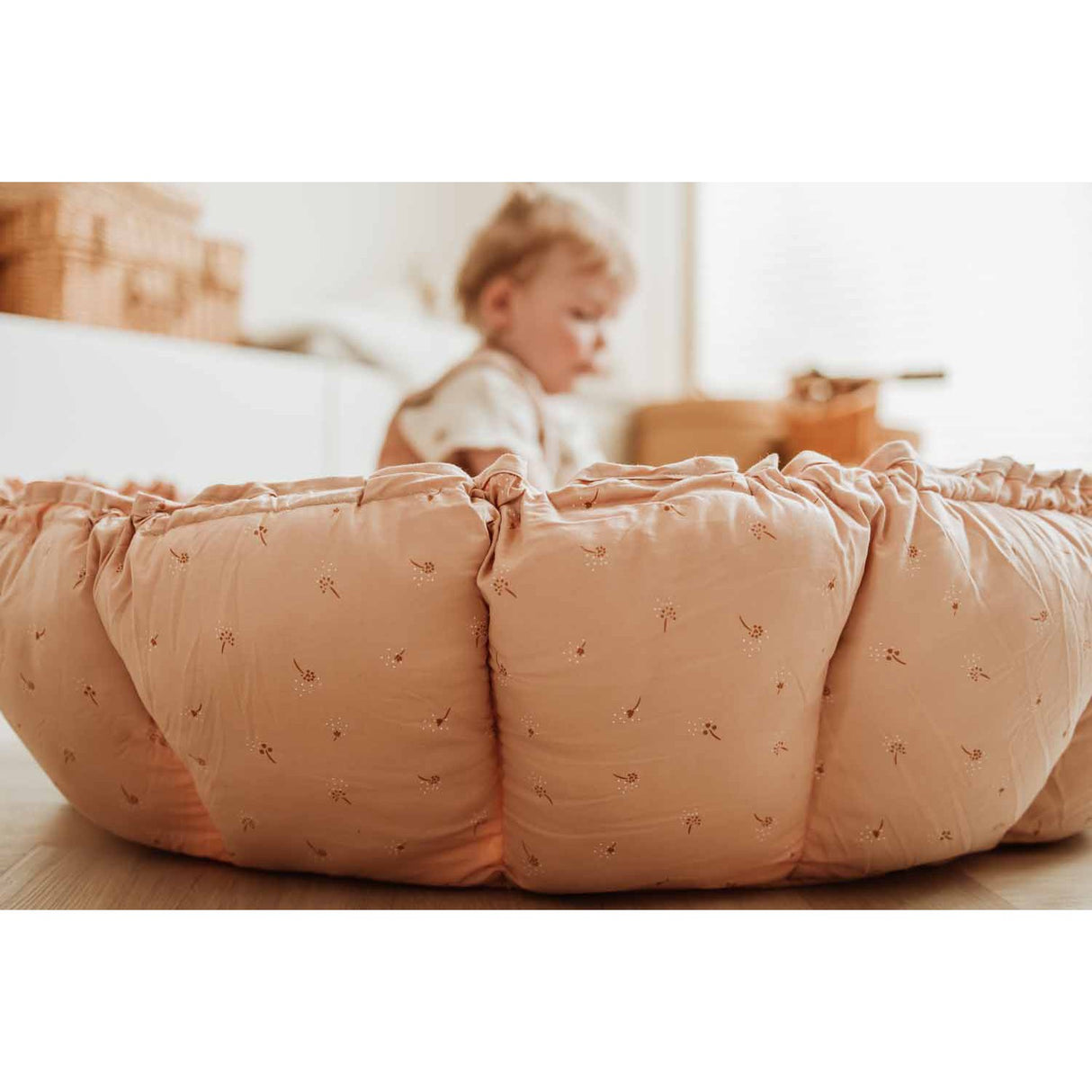 Play&Go Organic Bloom Fleuri 2-in-1 Lekteppe