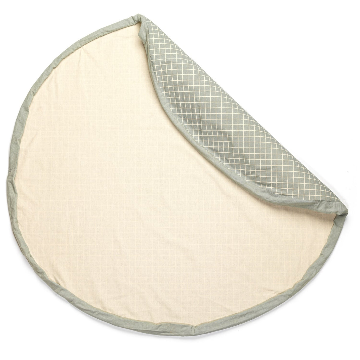 Play&Go Organic Grid Green 2-in-1 Playmat