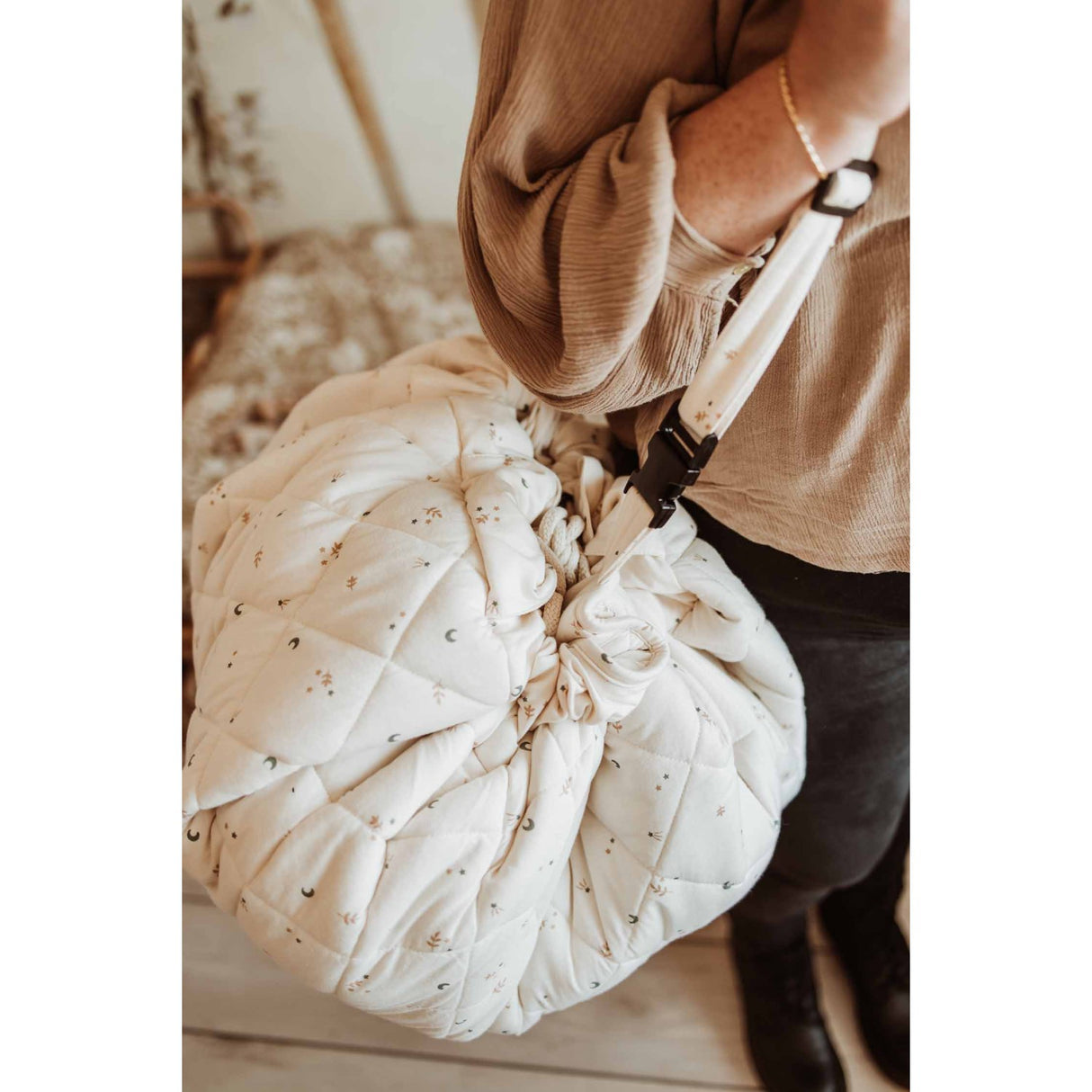 Play&Go Soft Organic Moon 2-in-1 Lekteppe