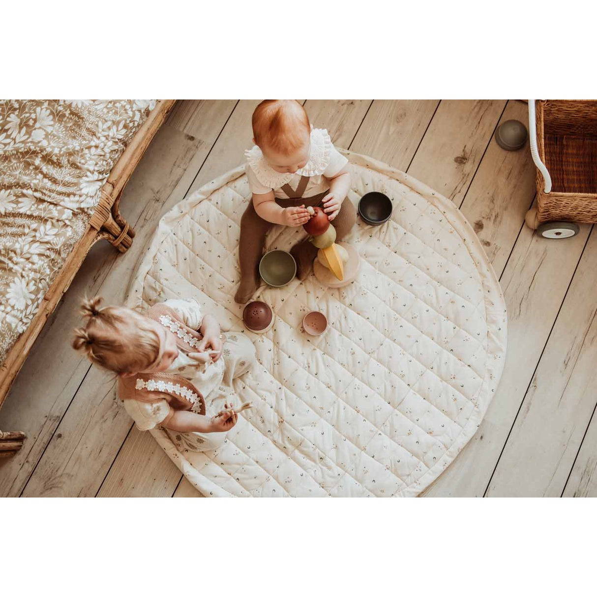 Play&Go Soft Organic Moon 2-in-1 Lekteppe