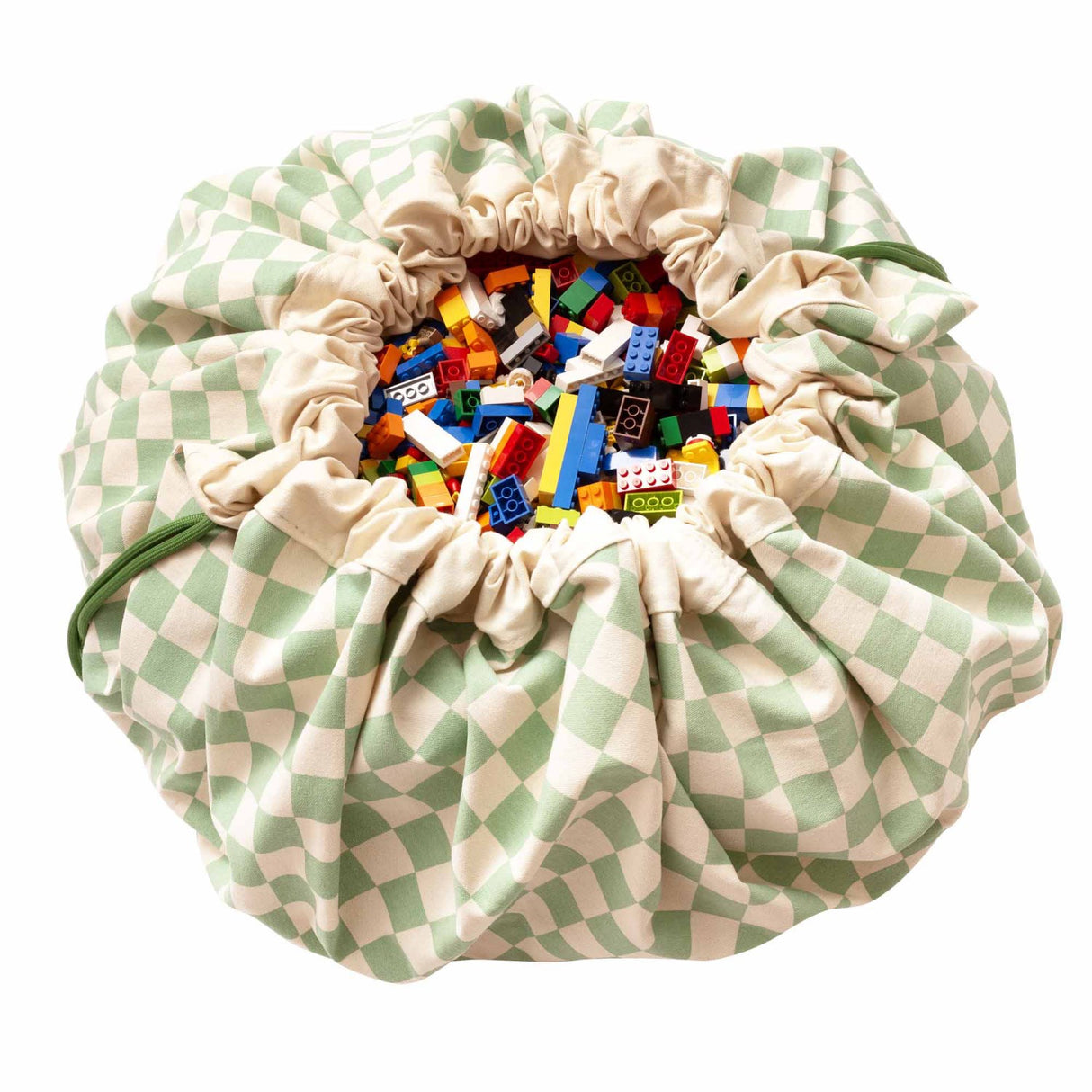 Play&Go Vichy Green 2-in-1 Lekteppe