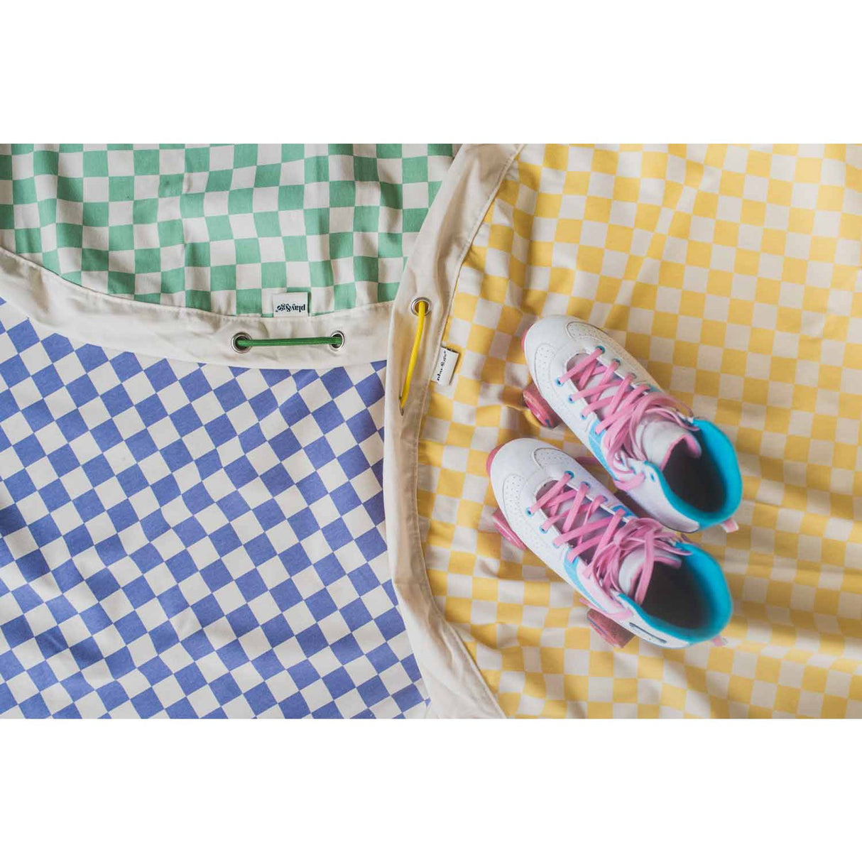 Play&Go Vichy Purple 2-in-1 Lekteppe