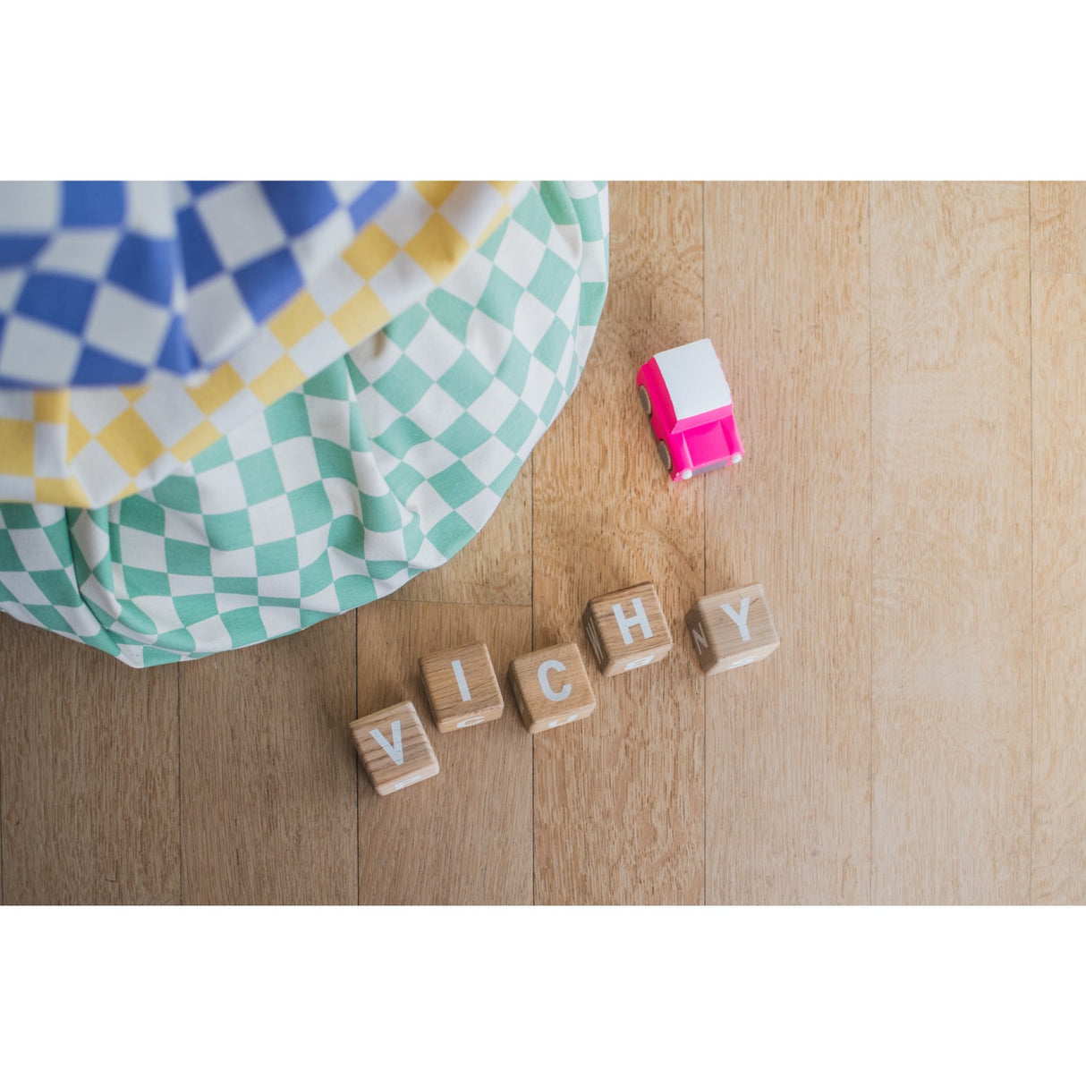 Play&Go Vichy Purple 2-in-1 Lekteppe