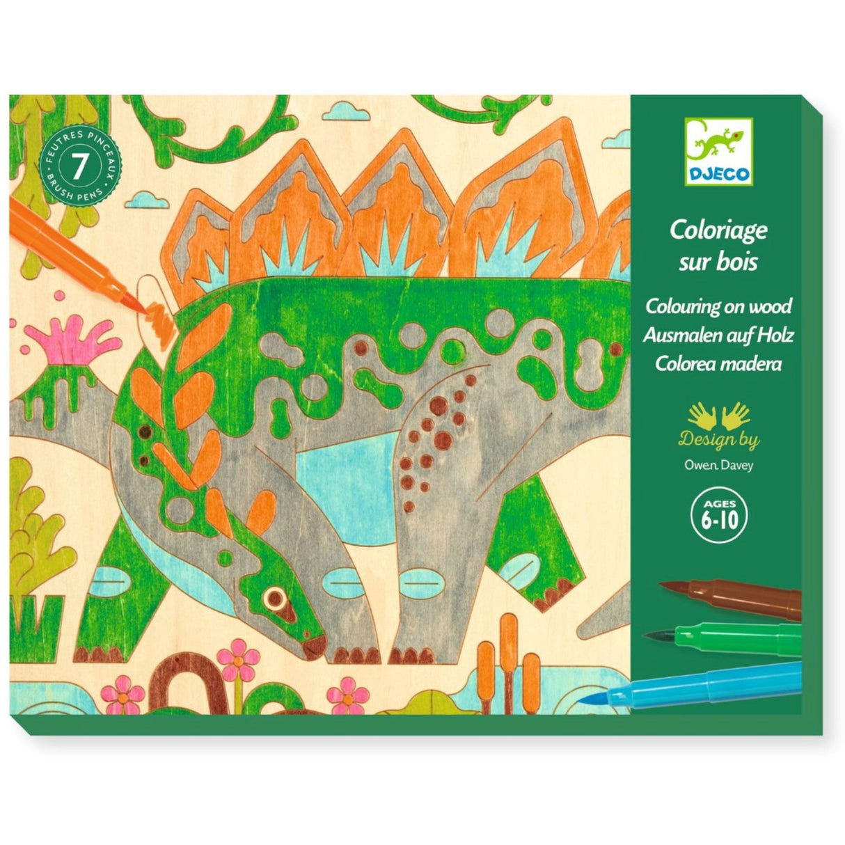 Djeco Kreaækse Dinosauens Verden