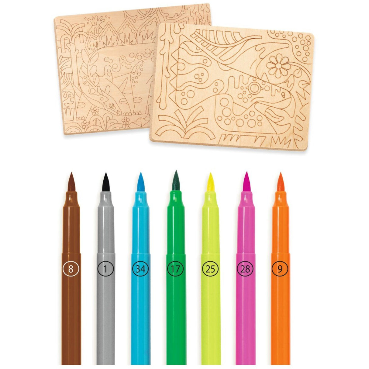 Djeco Kreaækse Dinosauens Verden