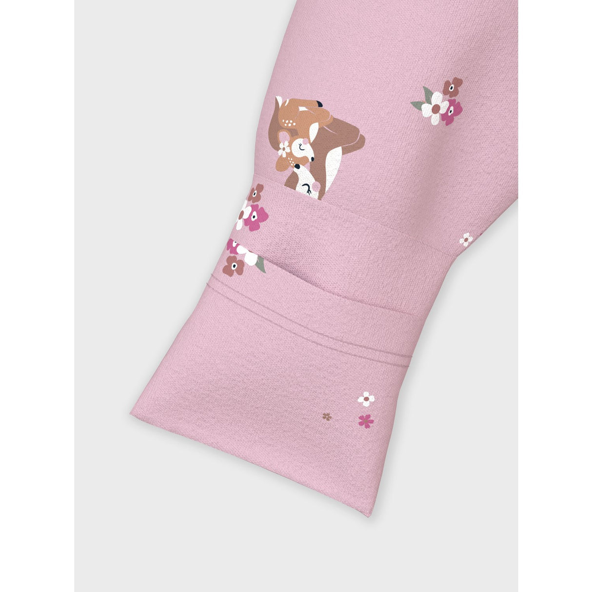 Name It Ibis Rose Nightsuit 2-pack Zip Rose Deer Noos