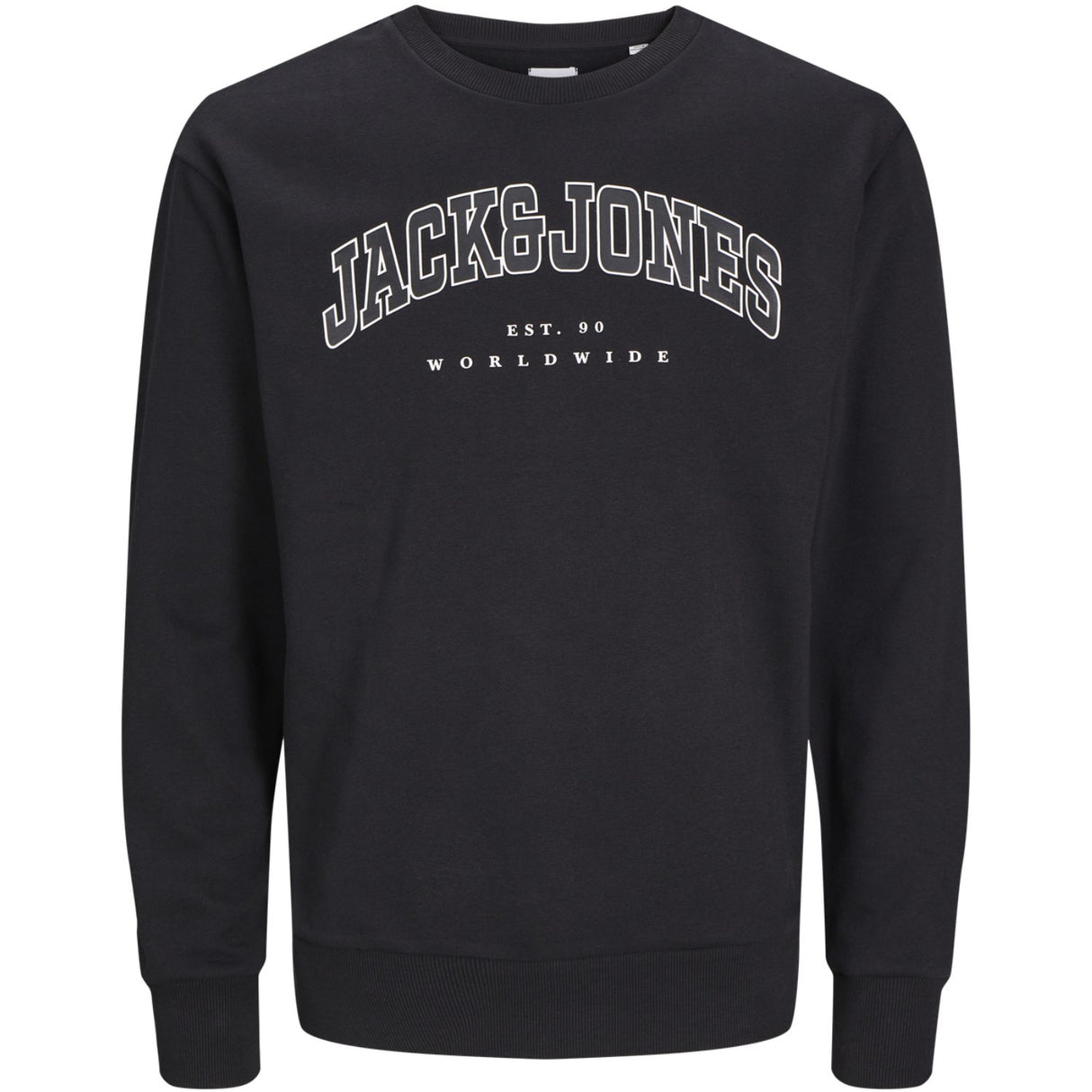 Jack & Jones Junior Black caleb Varsity Collegegenser