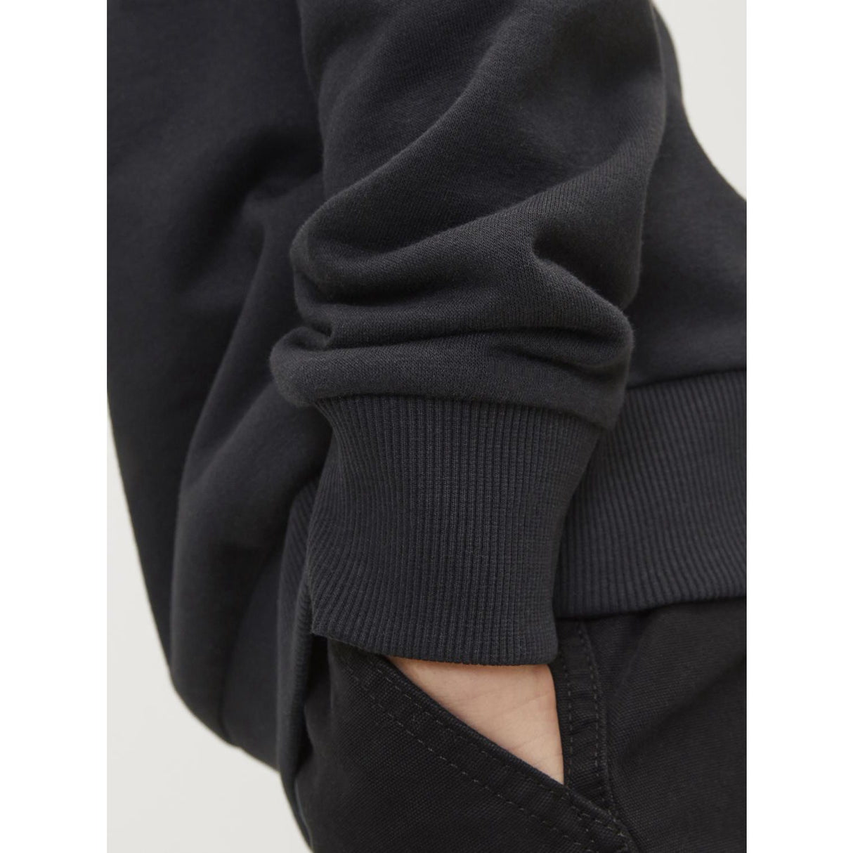 Jack & Jones Junior Black caleb Varsity Collegegenser