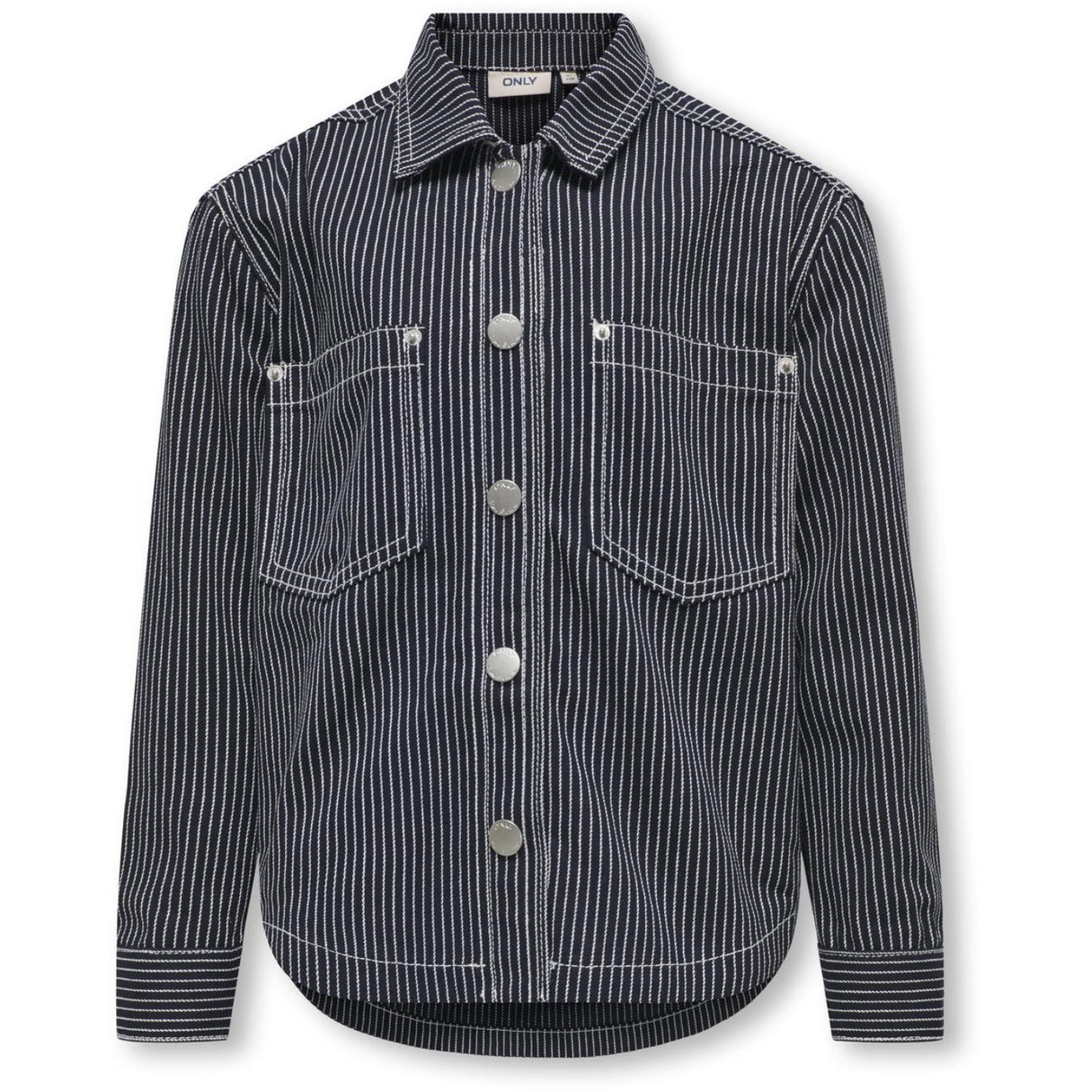 kids ONLY Night Sky White Merle Stripe skjorte