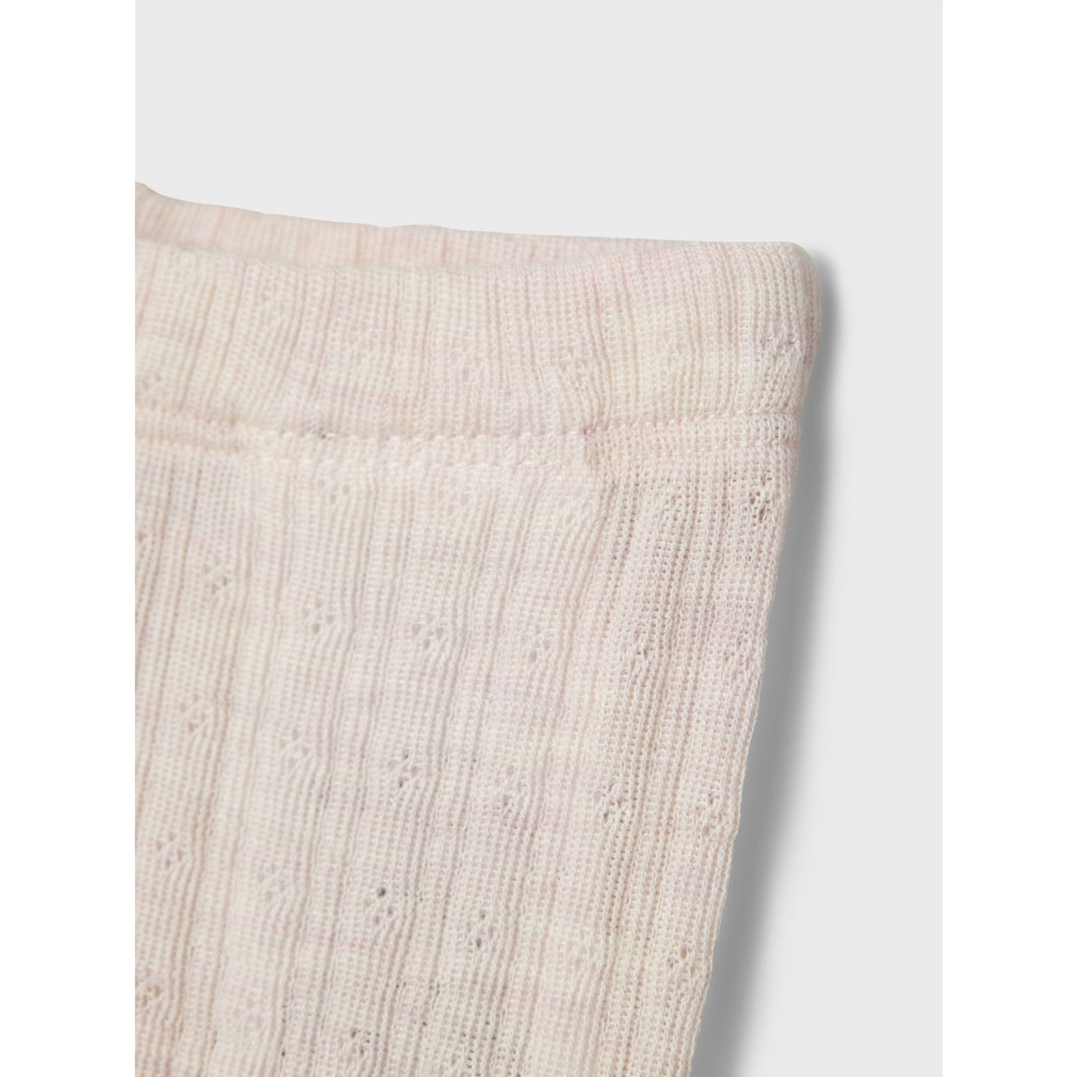 Name It Lilac Ash Wossa Ull/Silke Rib Leggings