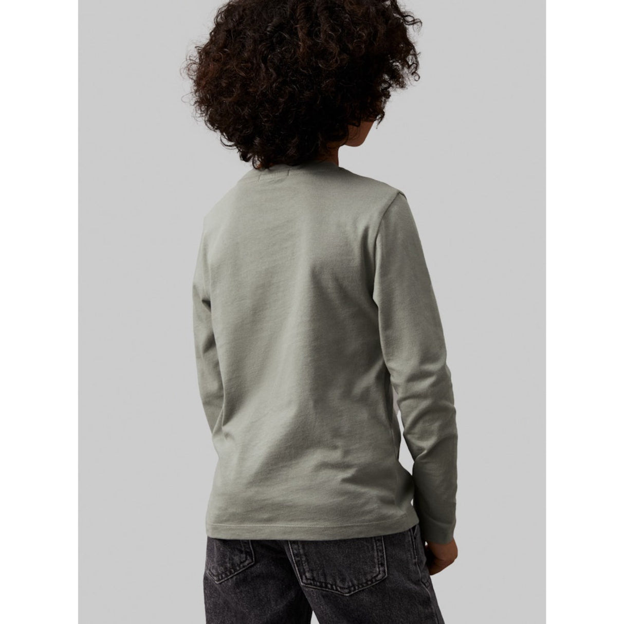 Calvin Klein Meteor Green Minimalistic Logo Blouse