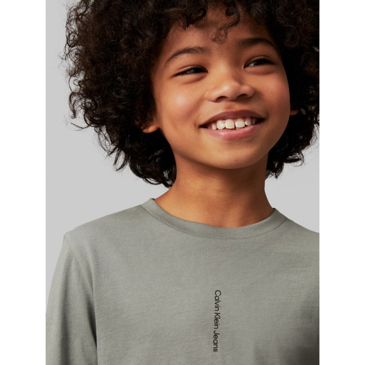 Calvin Klein Meteor Green Minimalistic Logo Blouse