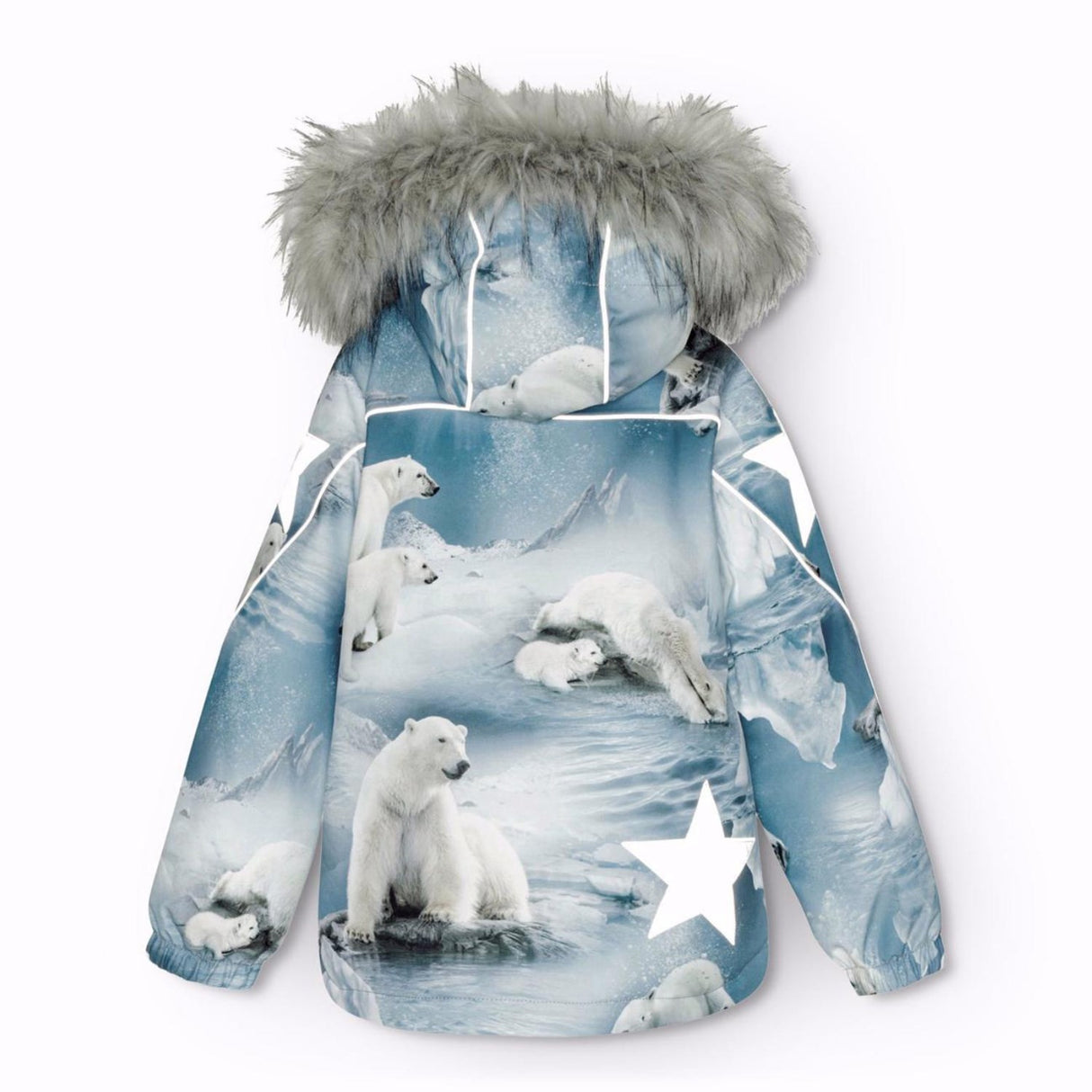 Molo Polar Bear Joy Hopla Fur Jakke
