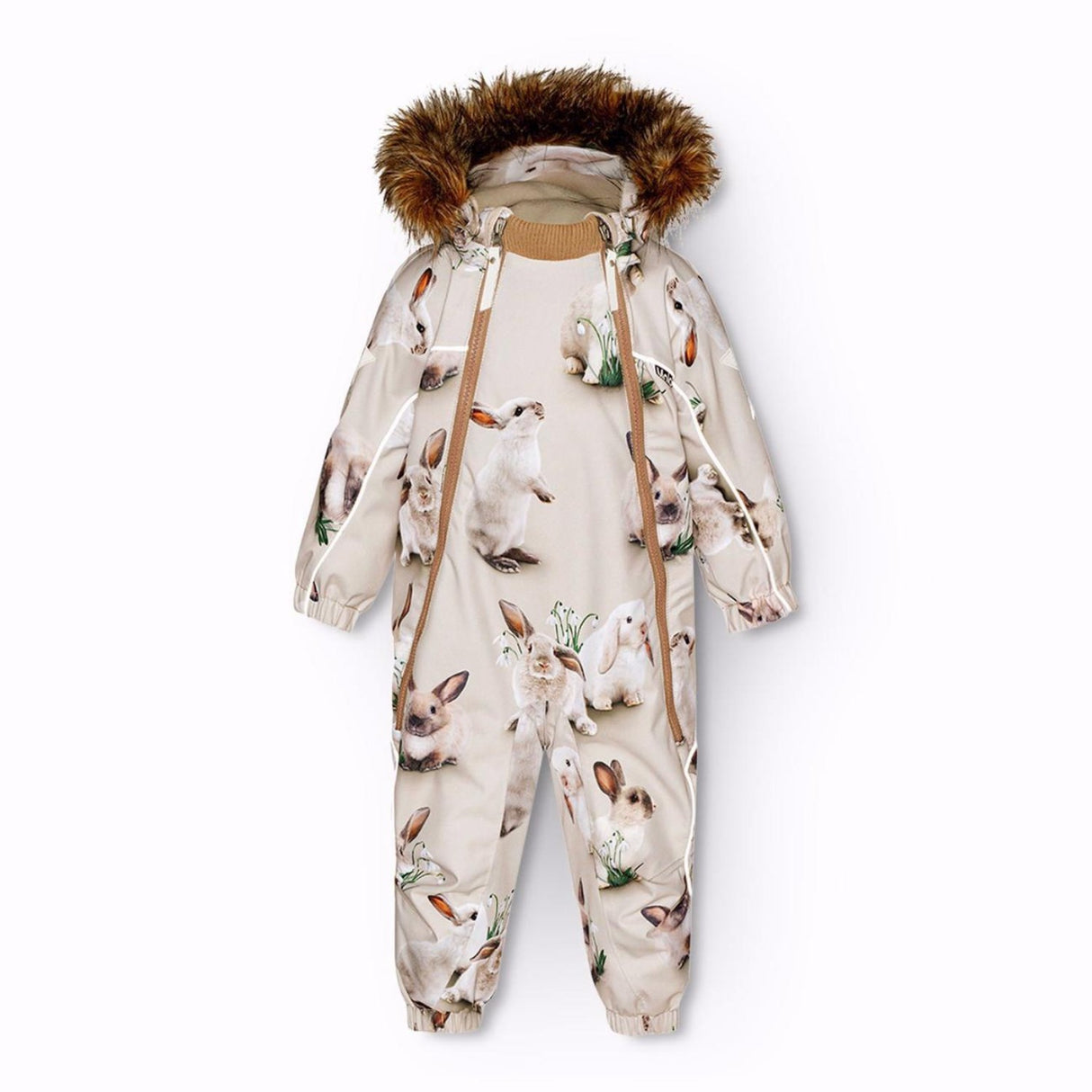 Molo Winter Rabbits Pyxis Fur Flydress