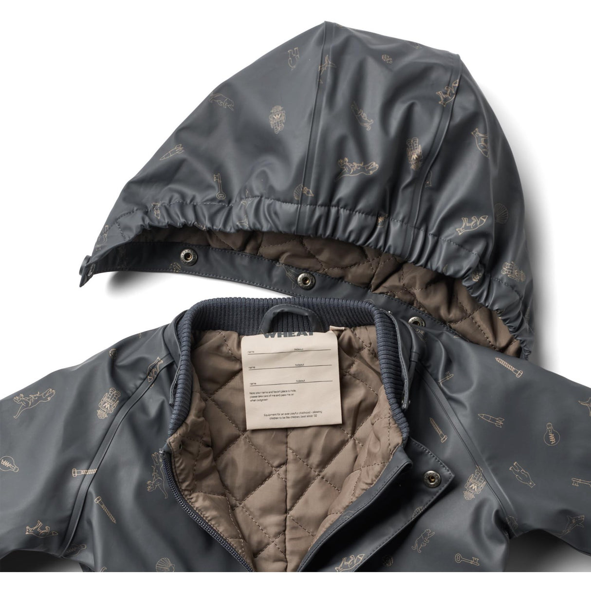 Wheat Ink Pocket Treasures Thermo Regndress Aiko