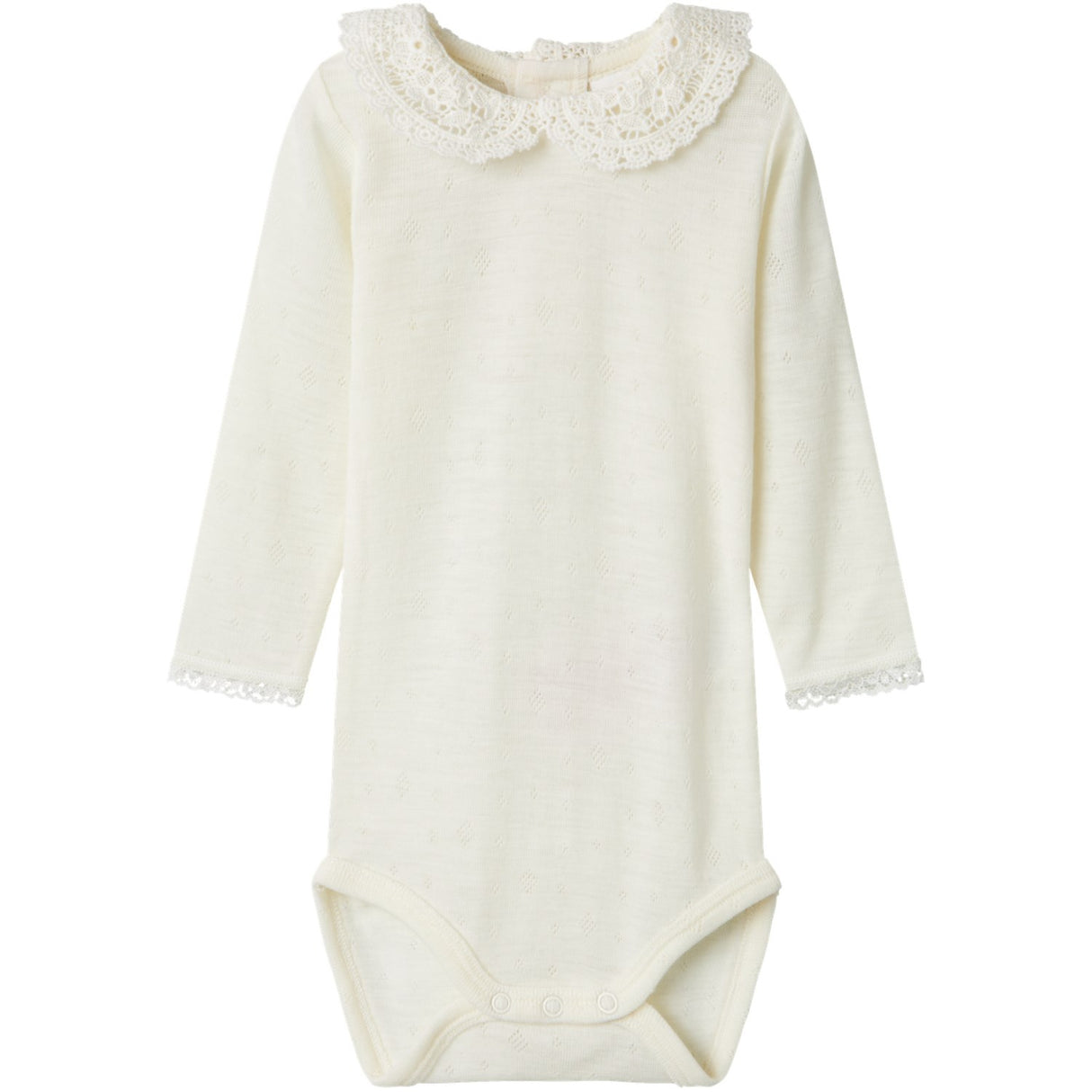 Name It Snow White Wang Ull Needle Body med krage