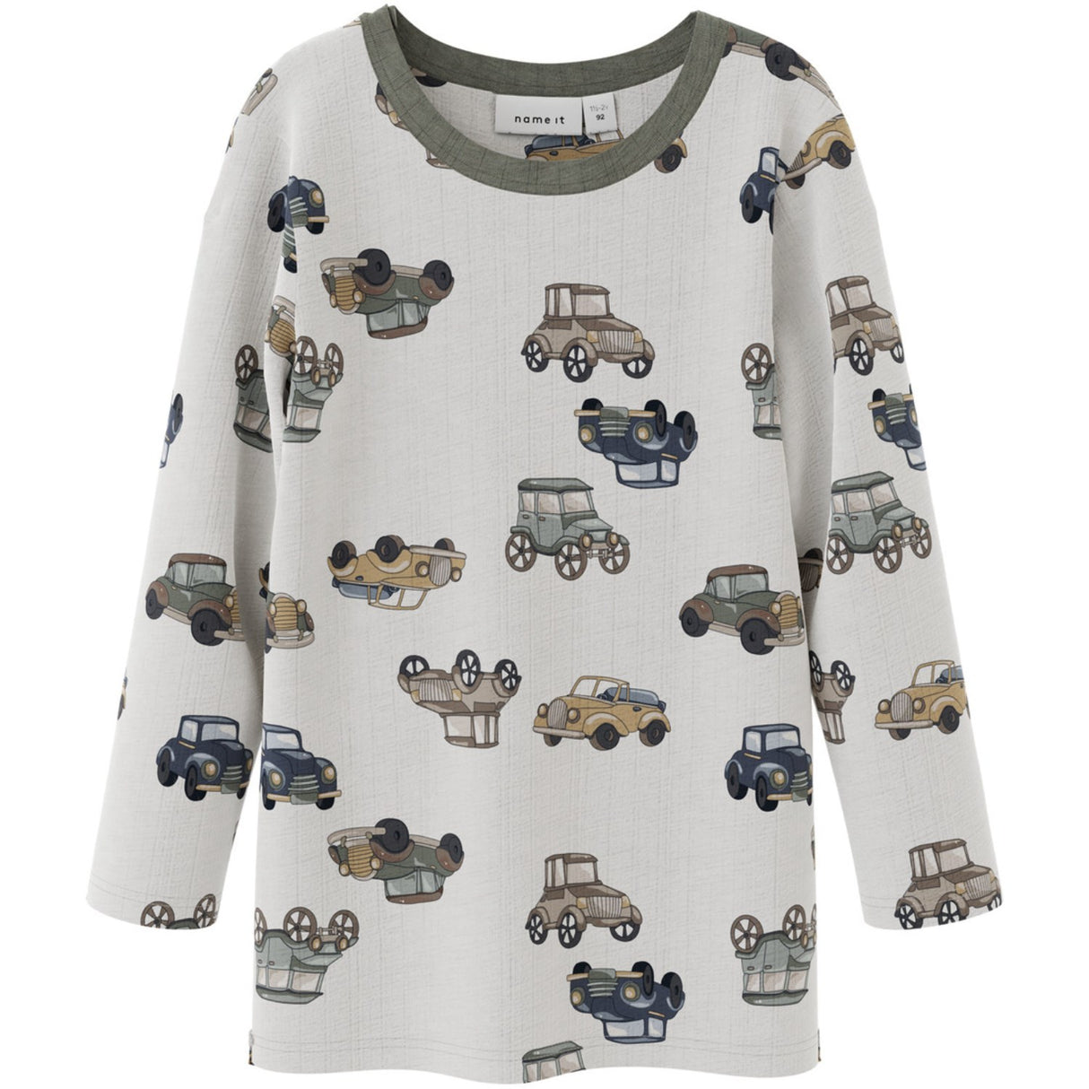 Name It Snow White Wang Ull Needle Bluse Noos