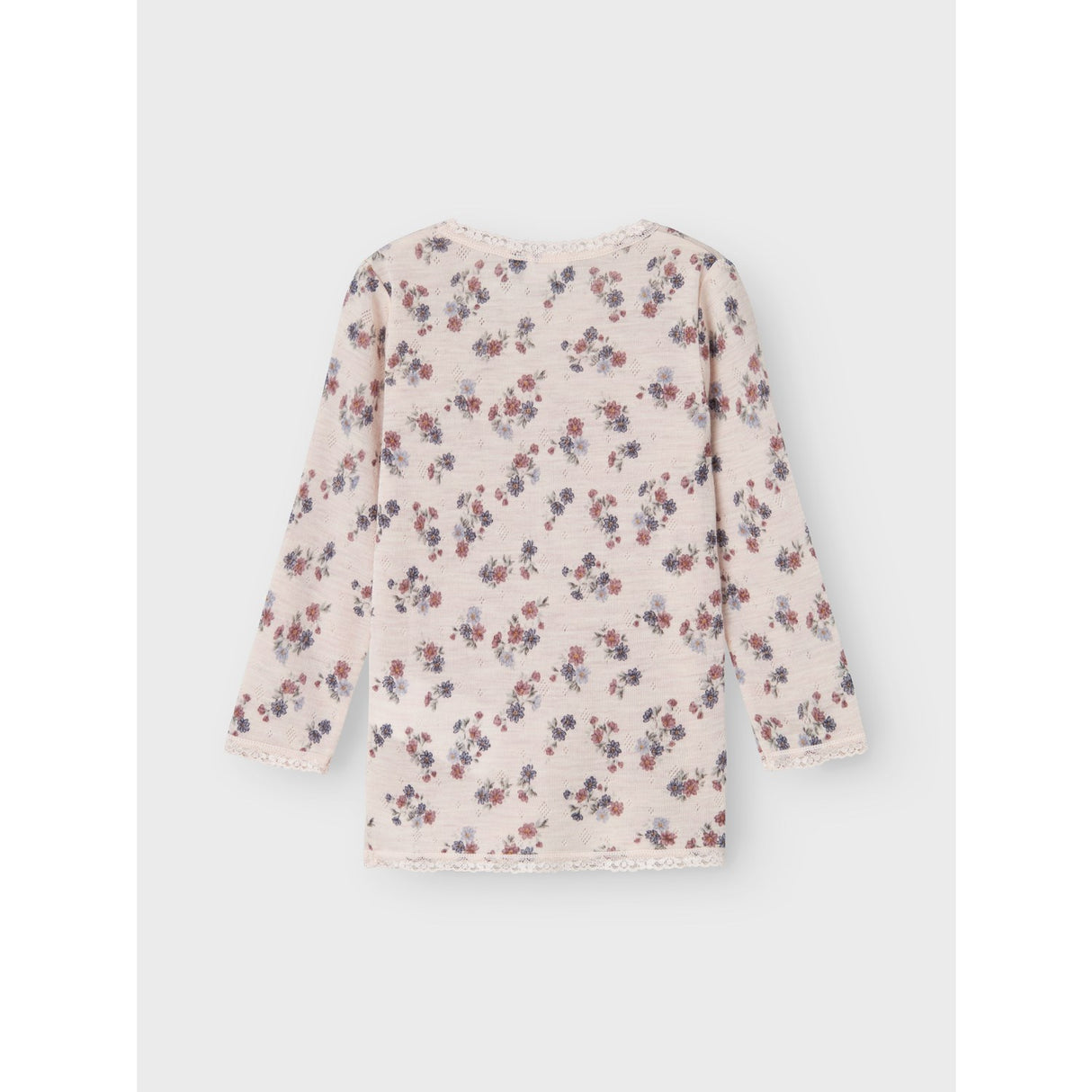 Name It Lilac Ash Wang Ull Needle Bluse Noos