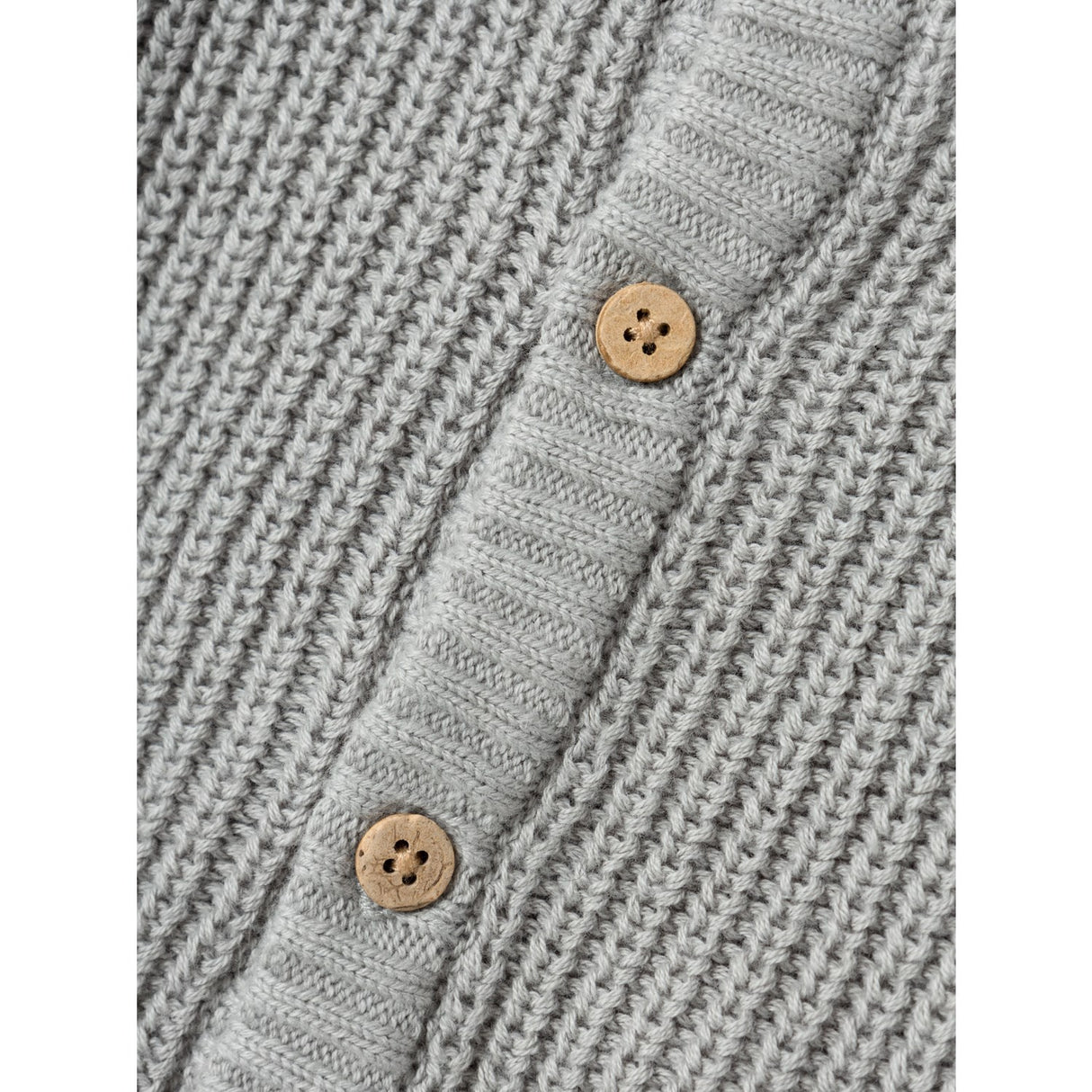 Lil'Atelier Limestone Emlen Strik Cardigan Noos