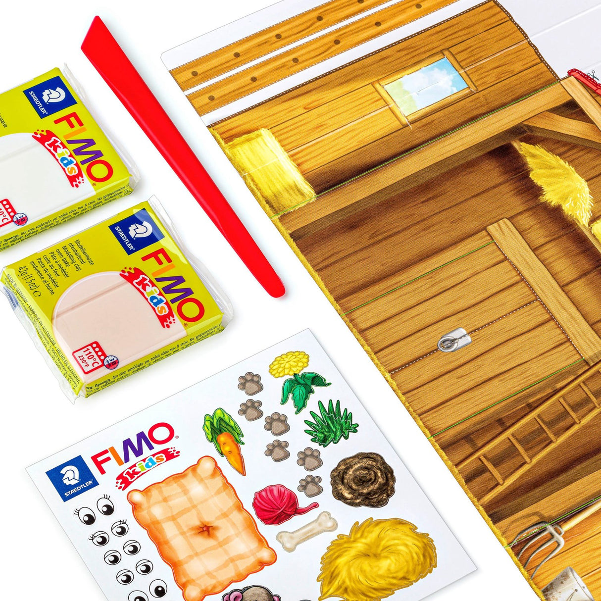 Staedtler Modellvoks Fimo Kids Farm