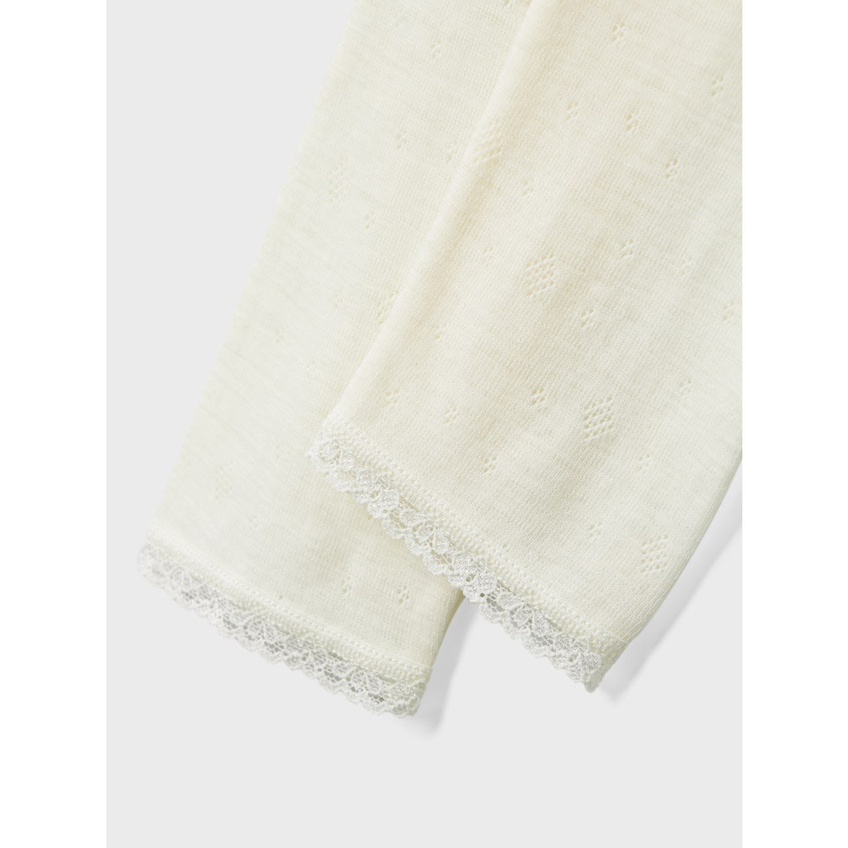 Name It Snow White Wang Ull Neddle Leggings Solid Noos