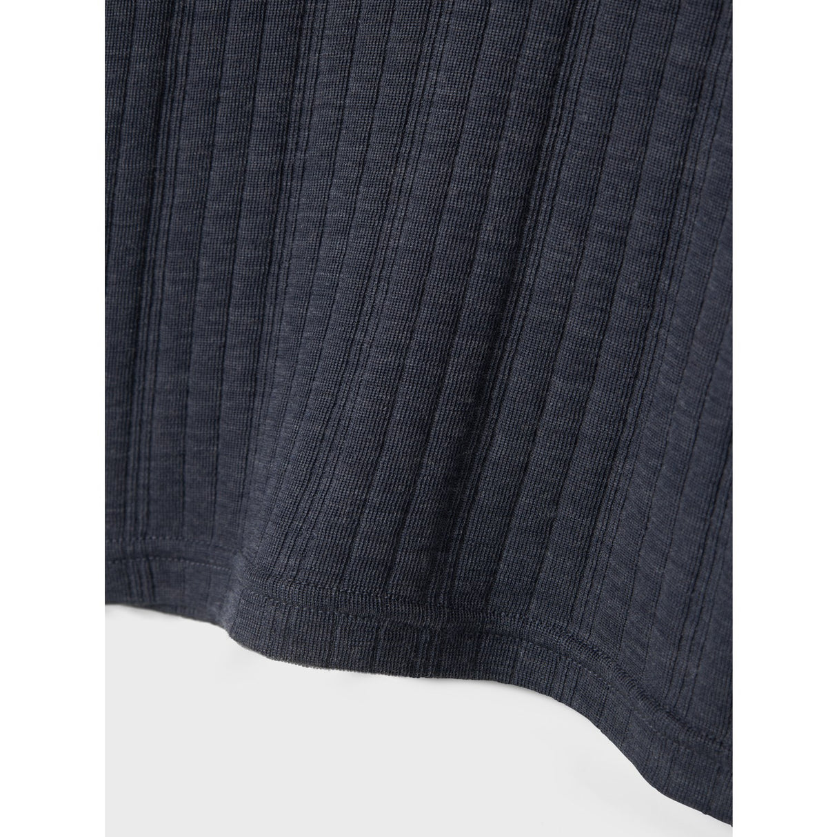 Name It Ombre Blue Wang Ull Needle Bluse Solid Noos