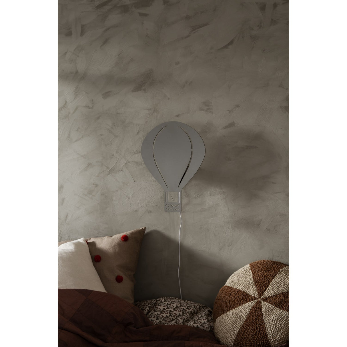 Ferm Living Grey Air Balloon Vegglampe