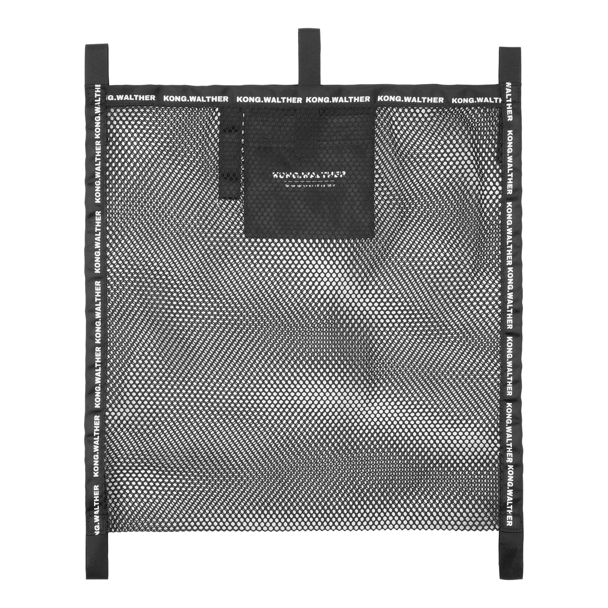 KongWalther Nylon - Black Magic Shopper Barnevogn Nett