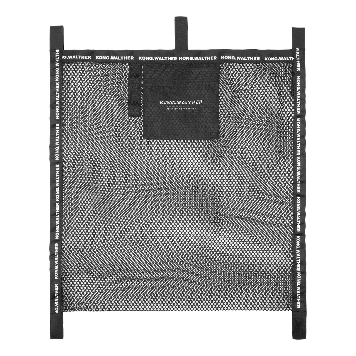 KongWalther Nylon - Black Magic Shopper Barnevogn Nett