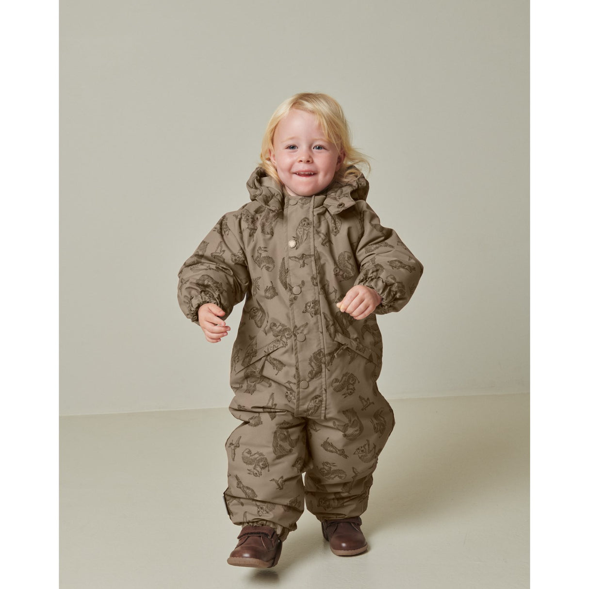 MarMar Technical Outerwear Print Bear Oll Flydress