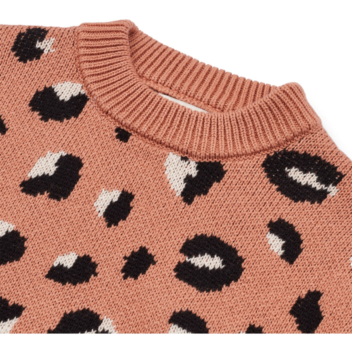 LIEWOOD Wild Leo / Tuscany Rose Orlane Intarsia Knit Jumper