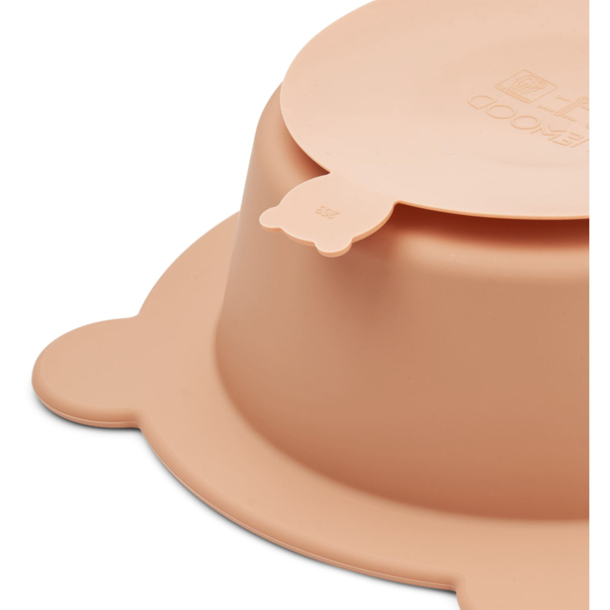 LIEWOOD Tuscany Rose / Apple Blossom Peony Suction Skål 2-Pack