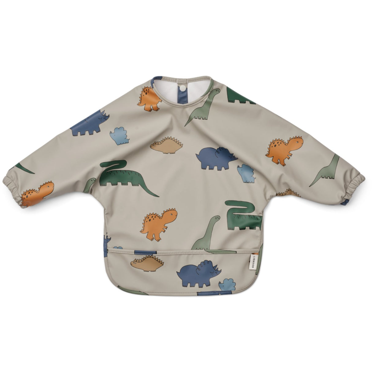 LIEWOOD Dinosaurs / Mist Merle Printed Forkle