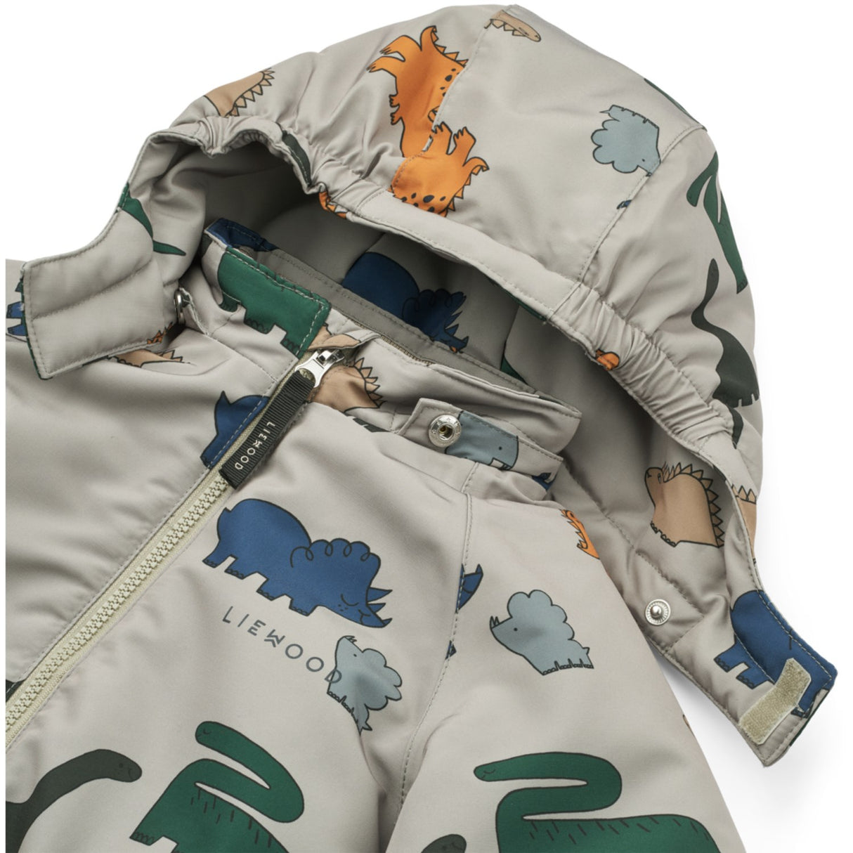 LIEWOOD Dinosaurs / Mist Isa Flydress